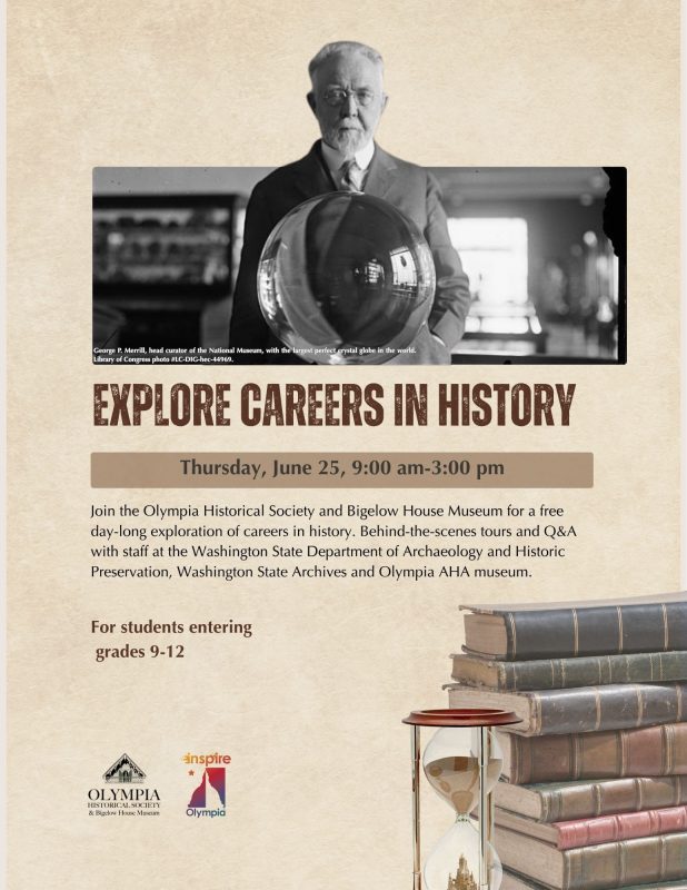 Explore careers in history - Image of older man with orb.